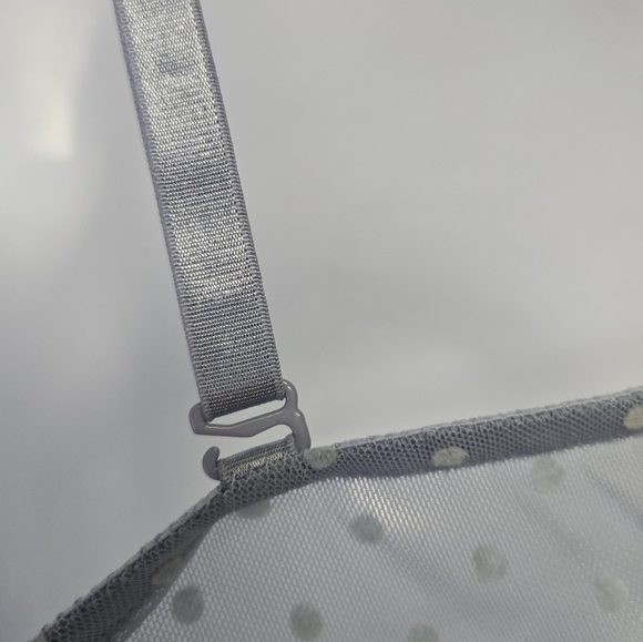 Free People Sierra Bandeau Bra The Rain blue L - Picture 9 of 16